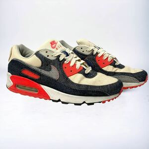 DENHAM × NIKE AIR MAX 90 INFRARED CU1646 400 デンハム × ナイキ エアマックス90 インフラレッド メンズ スニーカー シューズ