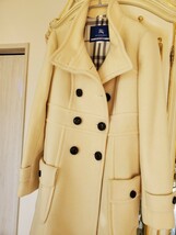 バーバリーブルーレーベル BURBERRY コート_画像4