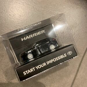 トヨタ 新型ハリアー　HARRIER 　非売品 LED ミニカー キーホルダー