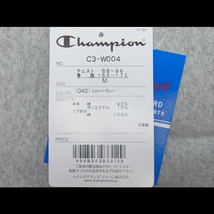 管理：339-127 ☆ 未使用 Champion チャンピオン　スウェット シャツ　パンツ　上下セット　(C3-W201)（C3-W004）M　シルバーグレー ☆_画像10