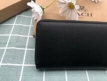 コーチ COACH 財布 長財布 メンズ レディース プレゼント ロゴ シグネチャー 贈り物 ウォレット 新品未使用 ブランド キャンバス C321_画像7