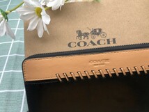 コーチ COACH 財布 長財布 プレゼント ギフト ロゴ シグネチャー メンズ レディース 贈り物 ウォレット 新品 未使用 ブランド ギフト A156_画像8