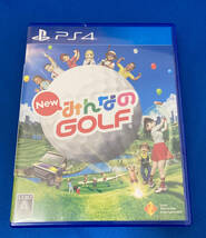 中古 送料無料 PS4 New みんなのGOLF Newみんなのゴルフ みんゴル_画像1