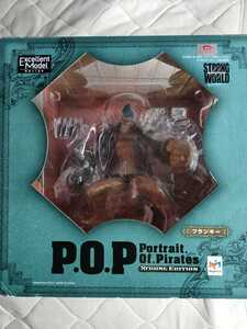 ワンピース ONEPIECE ストロングワールド フランキー フィギュア POP P.O.P 新品未開封! ストロングエディション STRONG EDITION