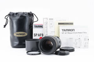 ★美品★ TAMRON SP AF 90mm F2.8 MACRO for CANON EFマウント　元箱　フード　FRキャップ付き　タムロン キヤノン キャノン マクロ #0135