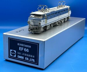 ☆4A166Y　HOゲージ　エンドウ　EF66　0番代　１次型　JR貨物更新車　