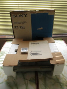 【SONY/ PS-150】ステレオ ターンテーブル システム/レコードプレーヤー/ビンテージ/通電確認済