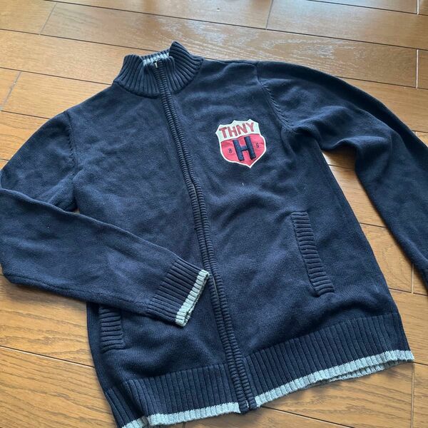 少しお値下げ！Tommy HILFIGER トミー　ニットカーディガン　ジップカーディガン　セーター