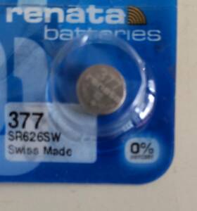 ◎☆10個☆レナタ電池SR626SW(377)使用推奨07-2025追加有A◎送料63円◎