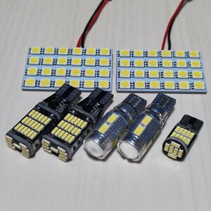 MK21S パレットSW 超爆光！T10 LED ルームランプ バックランプ ナンバー灯 7個セット スズキ /45/10/26/s24