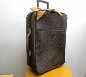 ⑪ビンテージ LOUIS VUITTON ルイヴィトン ペガス55 モノグラム スーツケース★USED ルイ・ヴィトン 旅行用バッグ キャリーケース トランク