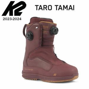 23-24 tt boots k2 taro tamai snowsurfer DARK RED US9