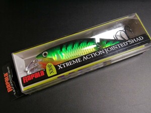 ラパラ　x-rap jointed shad xjs-13 ファイアタイガー　Xラップ　ミノー　ジョイント