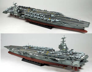 ●完成品・1/700・アメリカ海軍・最新鋭空母・CVN-76・ジェラルド・R・フォード級空母