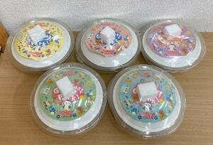 【Guriguri Park！グリグリパーク カップ＆ソーサー まとめて５個セット★】レトロ/コアラ ライオン うさぎ/お子様に☆/K61-056