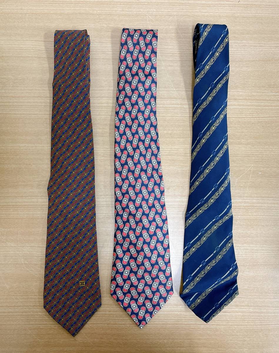 お値下げします★【GUCCI グッチ・CELINE セリーヌ ブランドネクタイ 