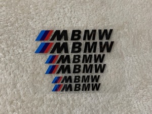 ///M　ＢＭＷ　ホイールボディブレーキキャリパー等耐熱 デカール ステッカー ストレートシール