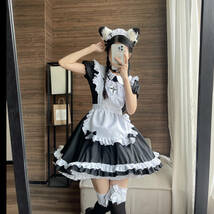 新作 新入荷 コスプレ メイド服 ハロウィン衣装 可愛い 舞台 ワンピース お色選択可S-5XL_画像6