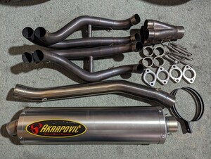 CBR954RR SC50 CBR929RR SC44 AKRAPOVIC アクラポビッチ レーシングライン フルエキゾースト マフラー 美品