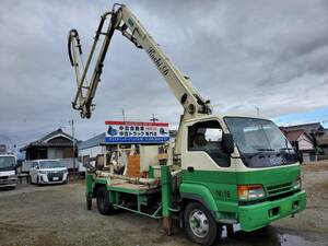 * Isuzu Forward Juston pump car * bread * Ocean PS455*3 step boom maximum above ground level :20m* Heisei era 8 year 18 ten thousand .*