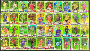 (Y85)2023 Topps J-league Flagship Green Parallel 40 Card set Jリーグ パラレル 40枚セット #藤井陽也【￥1～スタート多数出品中】