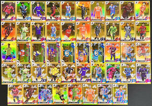 (Y83)2023 Topps J-league Flagship Gold Parallel 48 Card set Jリーグ パラレル 48枚セット #香川真司【￥1～スタート多数出品中】