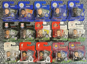 (Y34)Soccerstarz PREMIER LEAGUE 15 Figure set レスター他 15体セット #Salah #Maddison【￥1～スタート多数出品中】