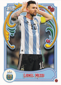 【メッシ/Lionel Messi】2023 Topps Argentina Fileteado Base