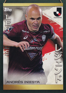 【イニエスタ/ヴィッセル神戸】2023 Topps Jリーグ レジェンド