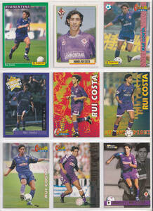 (Y58)Panini Merlin Manuel Rui Costa Collection 35 card set #Fiorentina #Portugal【￥1～スタート多数出品中】