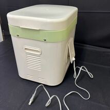 ●中古【TOSHIBA 東芝もちつき機 AFC-295】もちっ子/ホワイト×グリーン/動作品/126-50_画像7