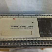 ◎【オムロン C40P】SYSMAC OMRON Corporation PROGRAMMABLE CONTROLLER C40P-CDS1-A No.1831I パーツ DIY 140-21_画像3