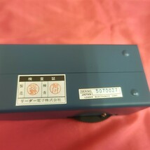 ◎【LEADER ディップメーター】リーダー電子 Tr DIP METER LDM-815 現状品 動作未確認 ジャンク品 パーツ取り 測定器 140-24_画像6