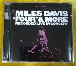 Four & More Miles Davis 旧規格リマスター輸入盤中古CD マイルス・デイビス フォア＆モア herbie hancock tony williams COL519505 2