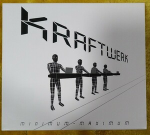 kraftwerk Minimum-Maximum 旧規格紙ケース付輸入盤2枚組中古CD クラフトワーク ミニマム・マキシマム ASW60611