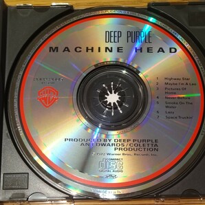 DEEP PURPLE MACHINE HEAD 旧規格国内盤中古CD ディープ・パープル マシン・ヘッド highway star lazy smoke on the water 20P2-2605の画像3