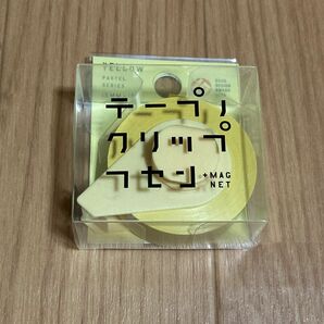 ヤマト 文具 テープノクリップフセン 15mm×10m パステルイエロー TFC-15-PY (64-8926-34)