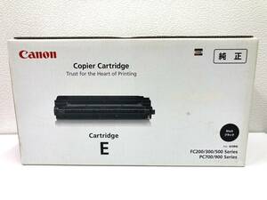 【IT6260】未開封 CANON Cartrige E BLACK Copier Cartrige コピアカートリッジ CRG-EBLK ブラック FC200/300/500series PC700/900series