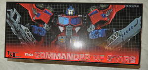 Transform&Rollout　TR-02 COMMANDER OF STARS　ギャラクシーコンボイ 似　非正規トランスフォーマー　開封品