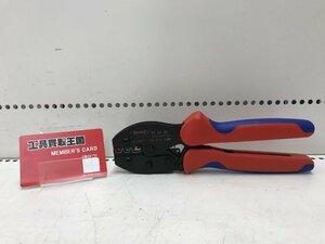 【未使用品】★KNIPEX クニペックス 圧着ペンチ 9752-36 / ITSRIMPN6JM6