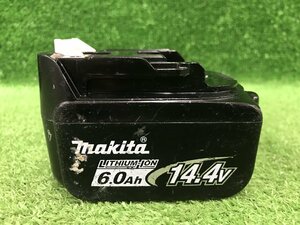 【中古品】makita(マキタ) 14.4v6.0Ahリチウムイオンバッテリー残量表示付 BL1460B (A-60660) ITIR5376CTCC