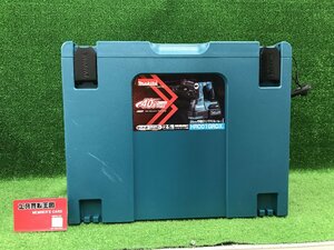 【未使用品】★makita(マキタ) 28㎜ 40v充電式ハンマドリル 青(フルセット2.5Ahバッテリx2/充電器/ケース) HR001GRDX / IT2B55IHA6PE