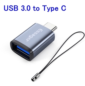 USB 3.0 to TypeC 変換アダプタ 5Gbps高速データ OTG機能