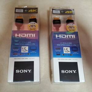 SONY / HIGH SPEED HDMI CABLE DLC-HJ15 / ＨＤＭＩケーブル