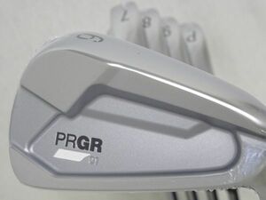 新品 2023 ◆ PRGR 01 アイアン ◆ #6-9,P 5本セット ◆ スペックスチールⅢ M43(S) ◆ SSⅢ 日本仕様正規品 ゼロイチ プロギア