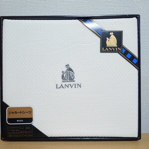 送料520円★LANVIN ランバン★ジャガードシーツ