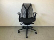 HermanMiller ハーマンミラー Sayl Chairs セイルチェア オフィスチェア ワークチェア デスクチェア ゲーミングチェア ブラック/ブラック_画像2