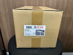 新品 KVK KF800T 壁付サーモ13 （シャワバス、逆止、節湯） 浴室器具 未開梱 ②