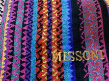 1円～MISSONI/ミッソーニ×今治タオル【新品】ストリシア高級タオルハーフケット　おひざ掛け_画像2