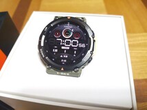 ■美品■amazfit T-REX2 アマズフィット　MIL規格　スマートウォッチ　保護フィルム貼り付け済み_画像2